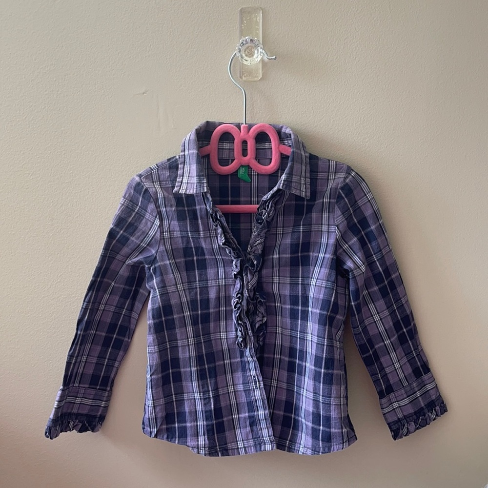 Purple United colors Blouse for12-18 months